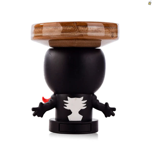 Venom Ceramic Hookah Bowl - Brown