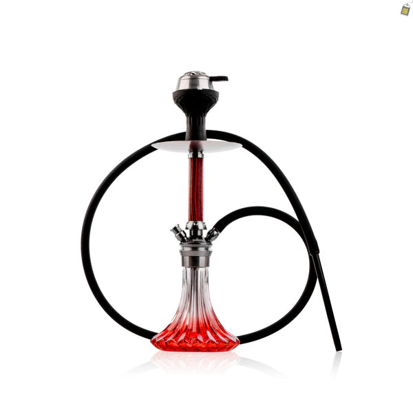 Yoko Hookah with Bag - Red