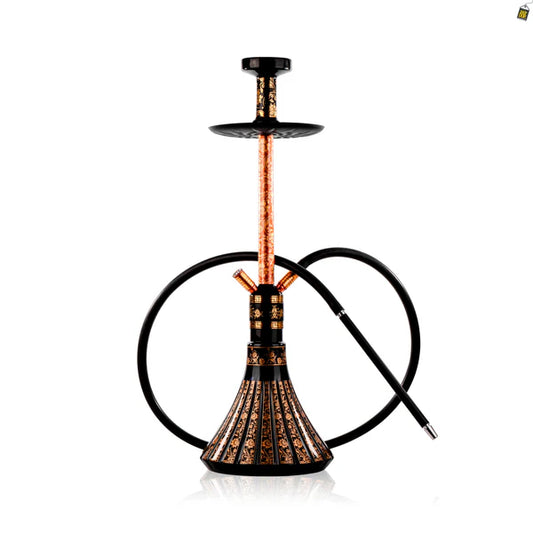 Zafira Hookah - Gold