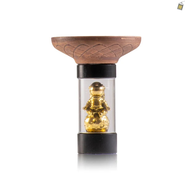 Fancy Astro Hookah Bowl - Gold