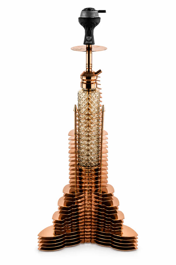 VG Burj Khalifa Hookah with Bag - Bronze