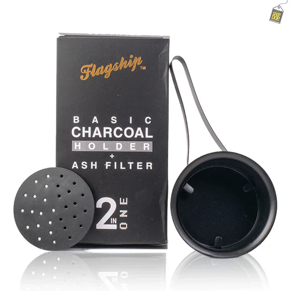 Black Mamba Basic Hookah Coal Holder/Tray with Ash Filter