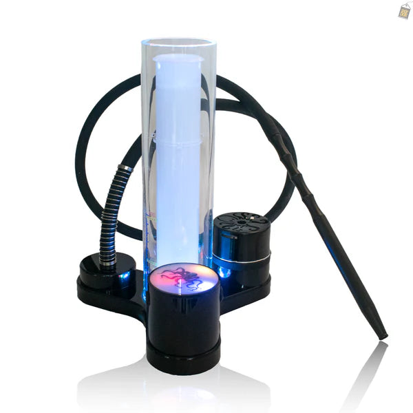 ByteCloud Hookah with LED Lights - Acrylic