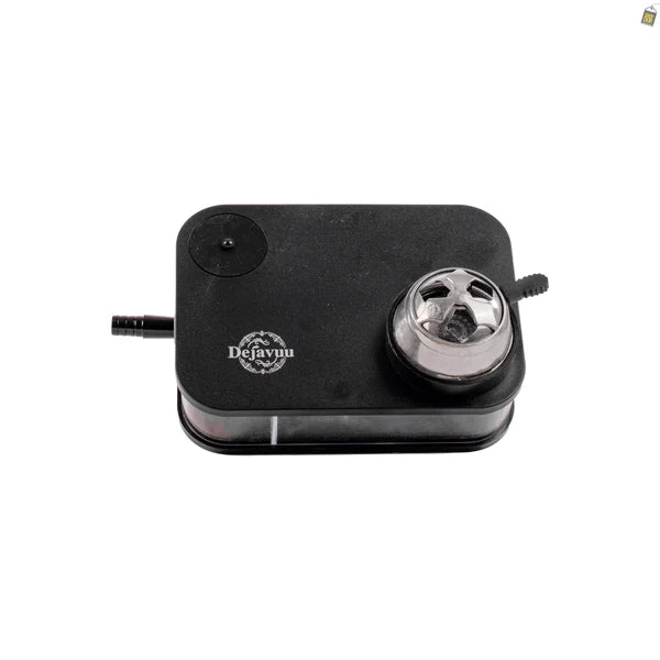 Car Hookah with LED Light & Remote - Black