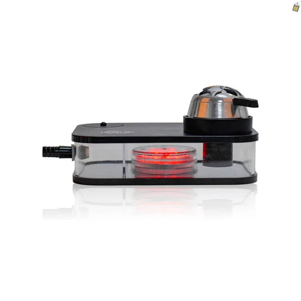 Car Hookah with LED Light & Remote - Black