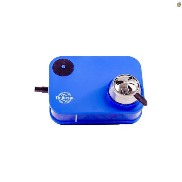 Car Hookah with LED Light & Remote - Blue
