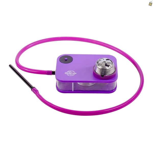 Car Hookah with LED Light & Remote - Purple