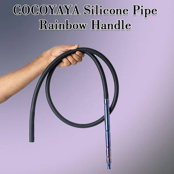 COCOYAYA Silicone Pipe - Rainbow Handle