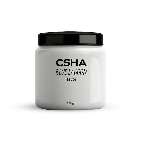 CSHA Blue Lagoon Hookah Flavor - 200g Glass Jar