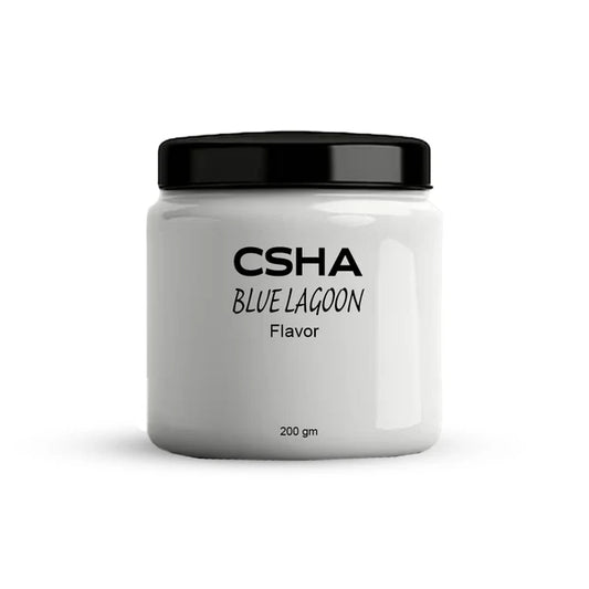 CSHA Blue Lagoon Hookah Flavor - 200g Glass Jar