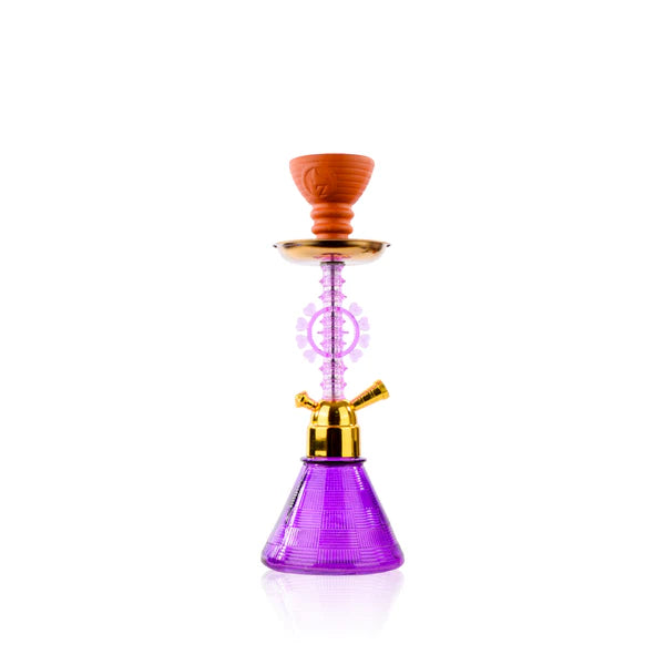 Heart Ferry Pumpkin Hookah - Purple