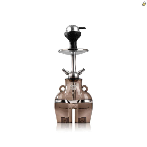 Thugs Hippy Acrylic Hookah - Dual Pipe (Black)