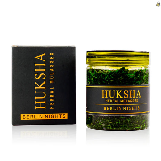 Huksha Herbal Berlin Nights Hookah Flavor - 250g Jar