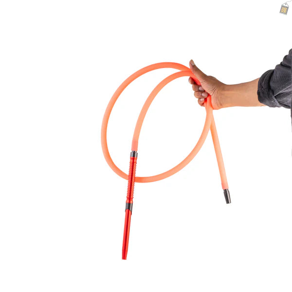Majesty Radium Silicone Hookah Pipe - Red