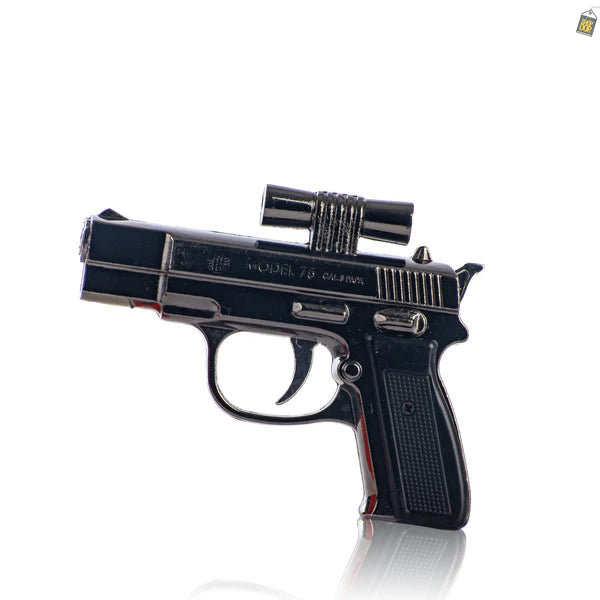 Mini M9 Laser Gun Lighter - Grey