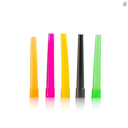 Hookah Mouth Tips Pipe Filters - Colorful Nozzles (Pack of 50pcs)