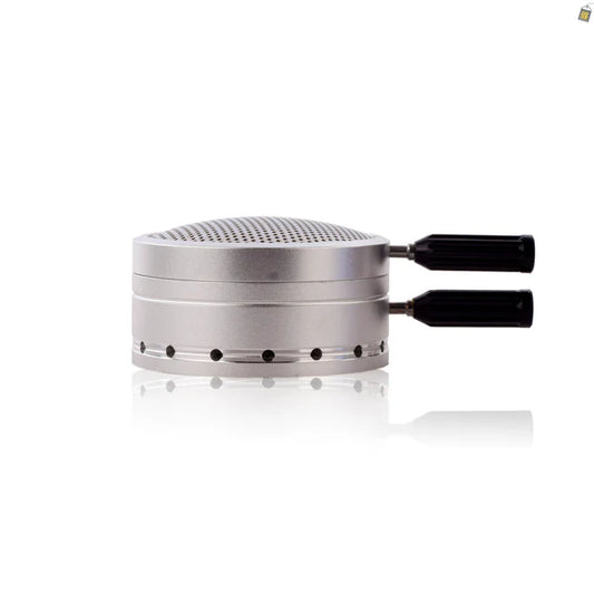 Buger Hookah Heat Management Device (HMD) - Silver