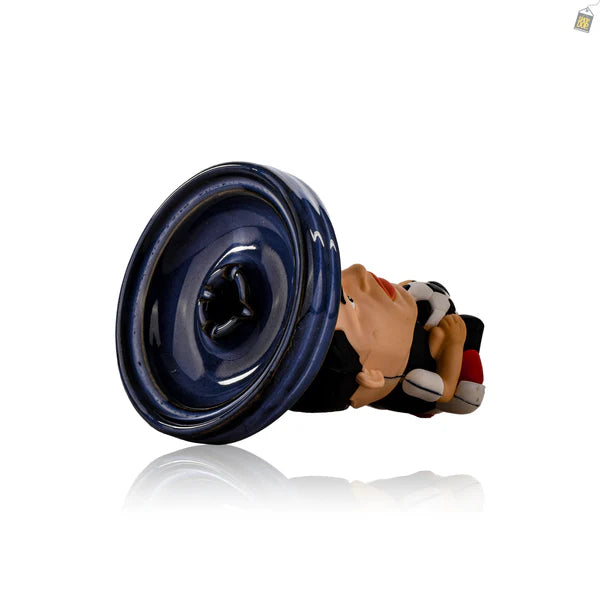 Ronaldo Ceramic Hookah Bowl - Blue