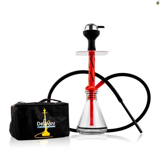 Vibe Hookah with Bag - Red