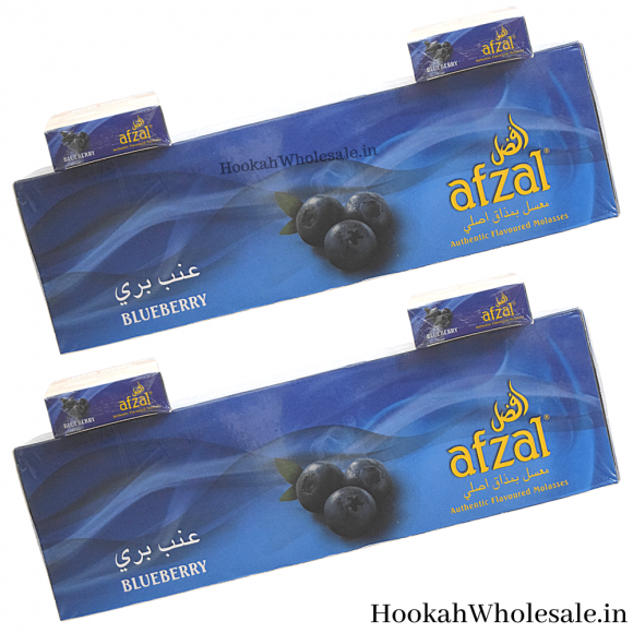 Afzal Blueberry Hookah Flavor 50gram Online at Wholesale Price