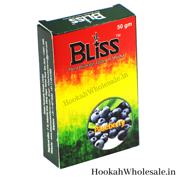 Bliss Blueberry Herbal Hookah Flavor 50g at Wholesale Price