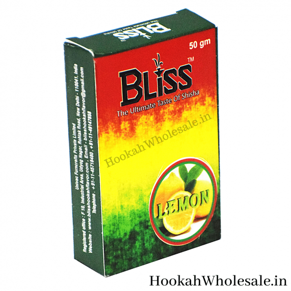 Bliss Lemon Herbal Hookah Flavor 50g at Wholesale Rates