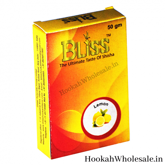 Bliss Lemon Hookah Flavor 50g Box for Distributors and Wholesalers