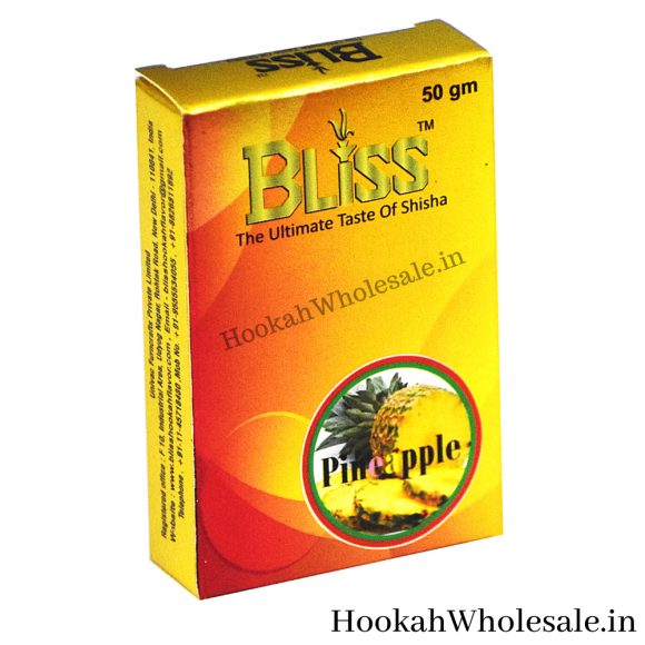 Bliss Pineapple Hookah Flavor 50g at Wholesale Price