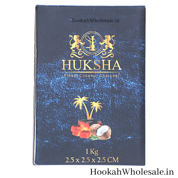 Huksha Coconut Hookah Charcoal 1kg at Wholesale Price