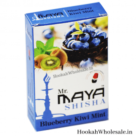 Mr. Maya Blueberry Kiwi Mint Hookah Flavor 50g at Wholesale Price