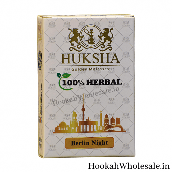 Huksha Berlin Night Herbal Shisha Flavor 50g