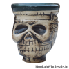 Skull Face Ceramic Khopdi Hookah Chillum at Wholesale Price