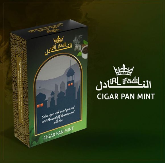 Al Fadil Cigar Pan Mint Flavor - 50g