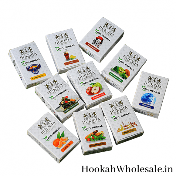 Combo Pack of 10 Huksha Herbal Flavors
