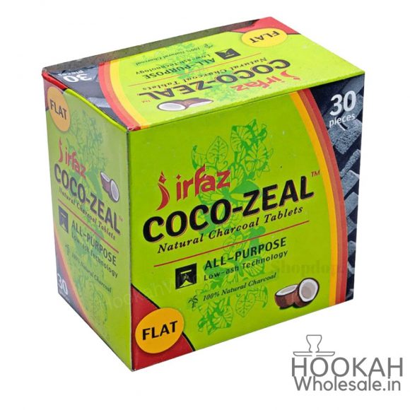 COCO Zeal 250g coconut coal for hookah